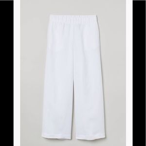 NWT H&M White Linen Pants- XS
